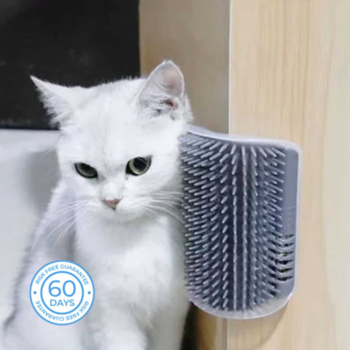 Serenosole™ CatCuddle Cat Self Grooming Massage Toy | Your cat can groom, chill, and de-shed all on their own | Softest Self-Groomer 2024 (1+1 GRATIS)