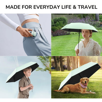 Serenosole™ RainMate Mini Umbrella | Easy to take with you and always keeps you dry | Smallest Umbrella 2024 (1+1 FREE)